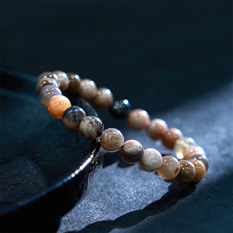 Bracelet Intuition Pierre de Lune Noire