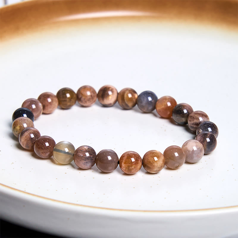 Bracelet Intuition Pierre de Lune Noire