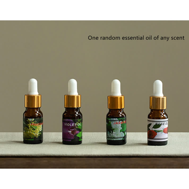 Fleur de Bouddha en bois de pêcher noir, décoration zen, 5,4 cm, calme et guérison