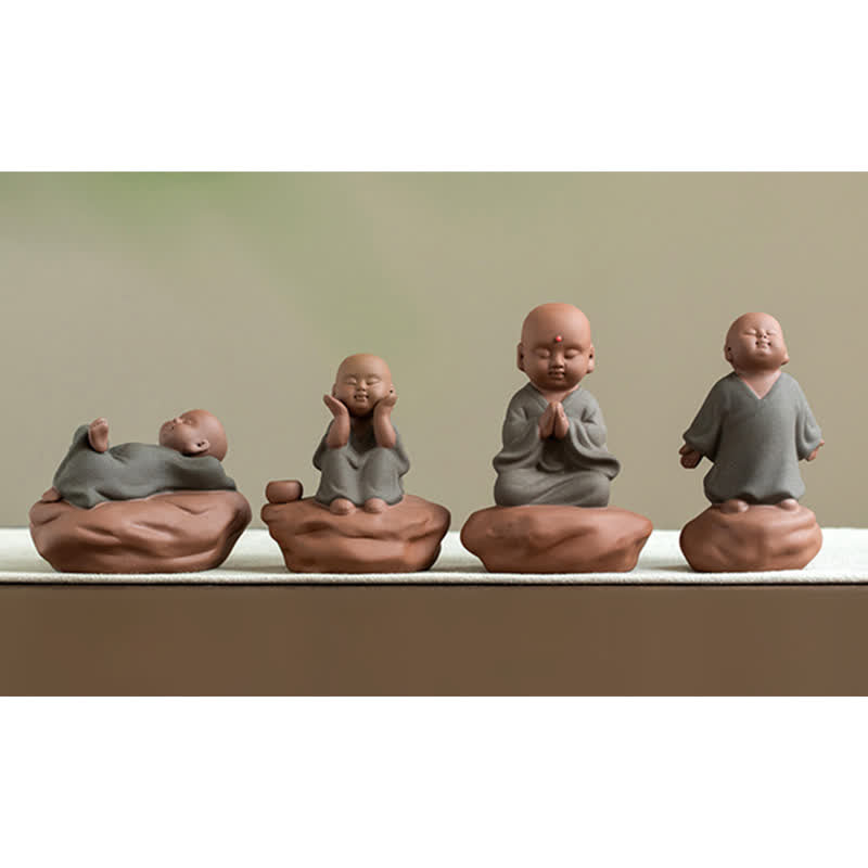 Fleur de Bouddha en bois de pêcher noir, décoration zen, 5,4 cm, calme et guérison