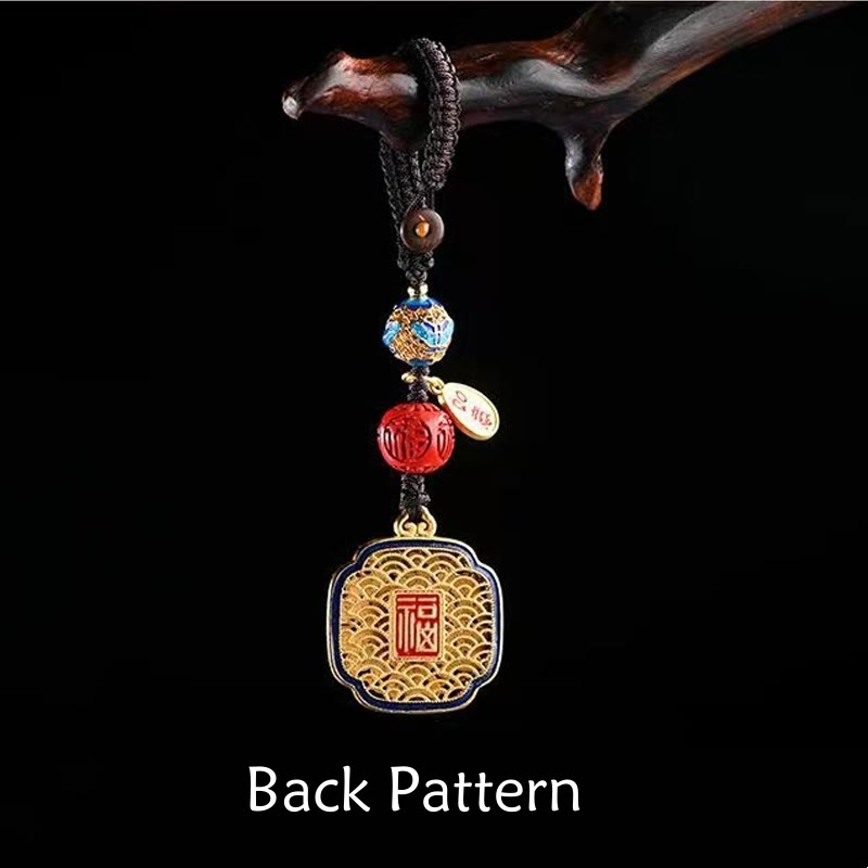 Porte-clés porte-bonheur Ruyi Fu | Bijou spirituel