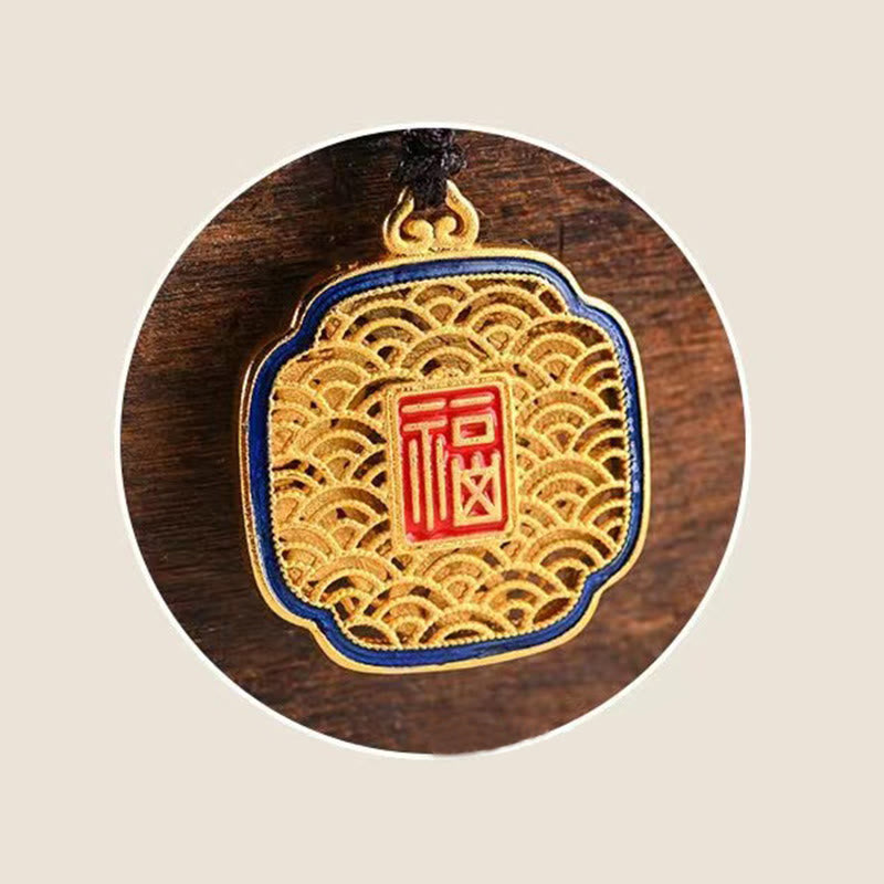 Porte-clés porte-bonheur Ruyi Fu | Bijou spirituel