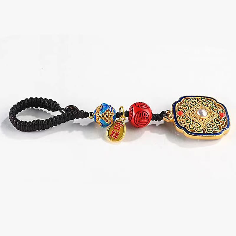 Porte-clés porte-bonheur Ruyi Fu | Bijou spirituel