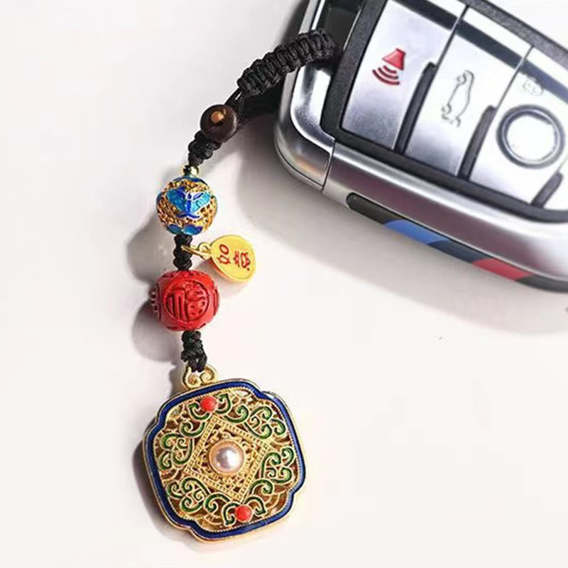 Porte-clés porte-bonheur Ruyi Fu | Bijou spirituel