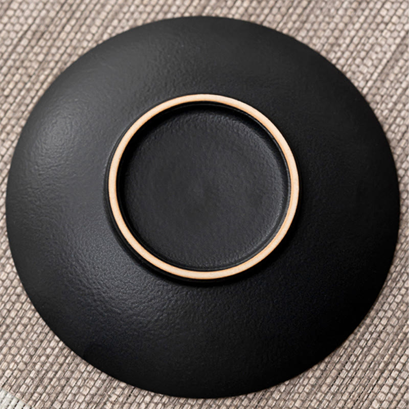 Tasse à thé Gaiwan en céramique dégradé bleu-noir | Capacité : 120 ml