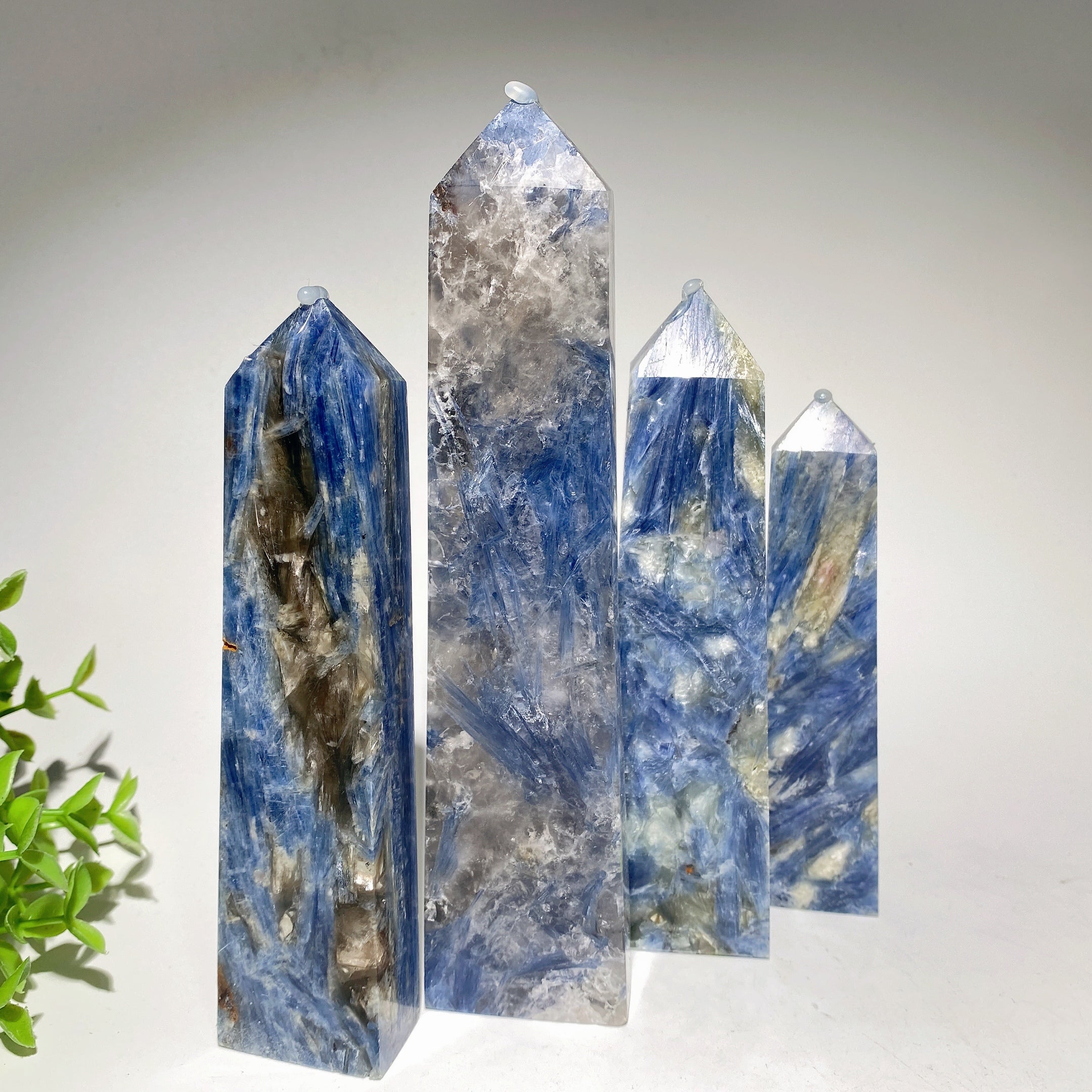 Blue Kyanite Crystal Tower 12-20cm for Healing Energy