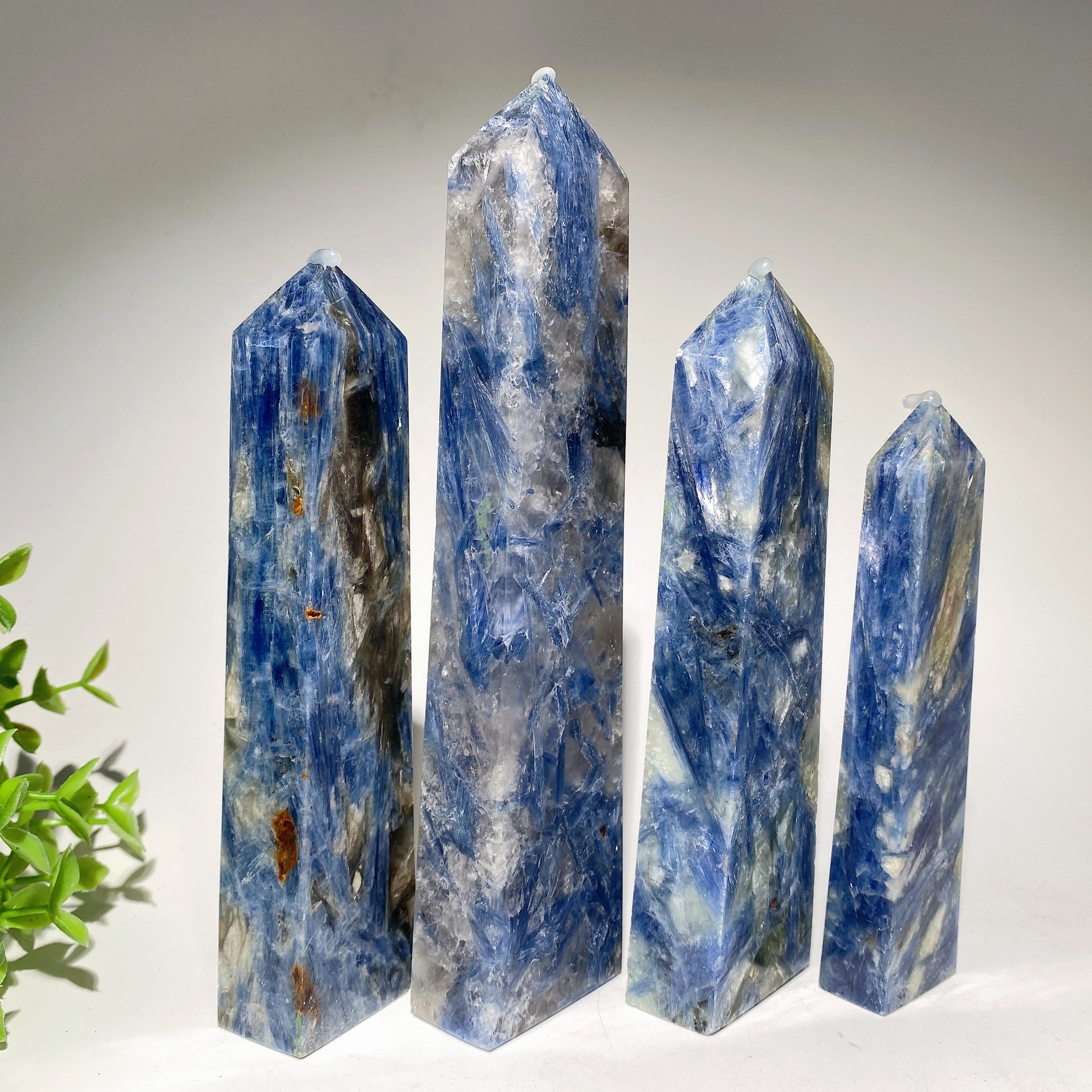 Blue Kyanite Crystal Tower 12-20cm for Healing Energy