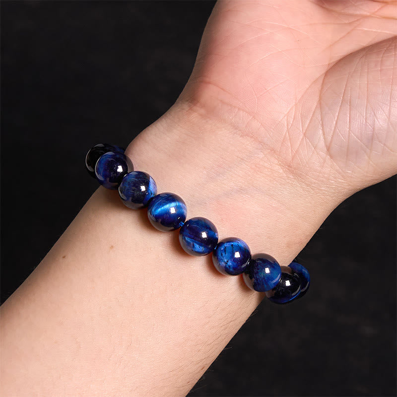Bracelet de protection œil de tigre bleu multi-tailles