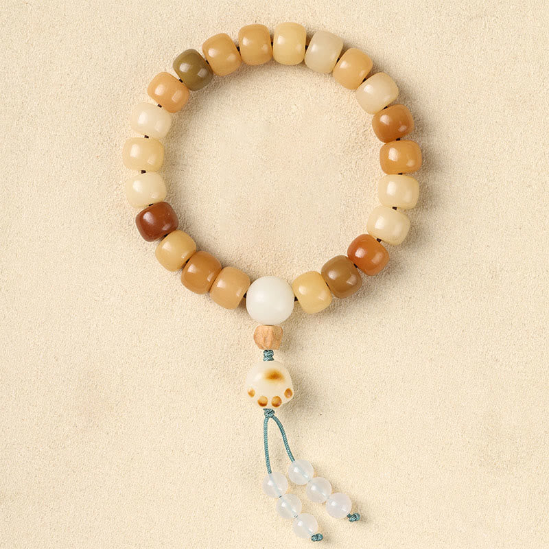 Bracelet de sagesse spirituelle Bodhi Seed Om Mani Padme Hum