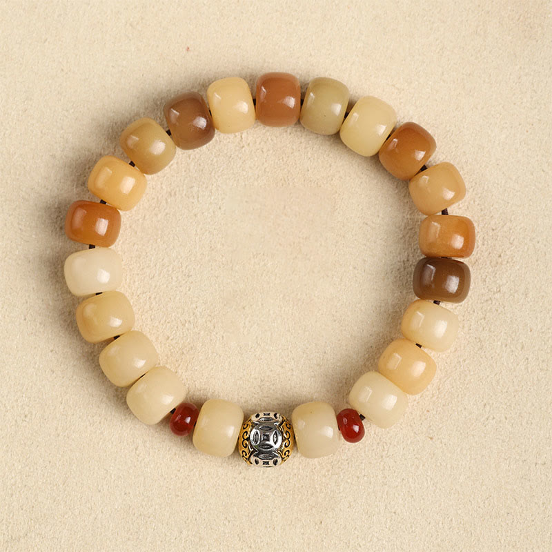 Bracelet de sagesse spirituelle Bodhi Seed Om Mani Padme Hum