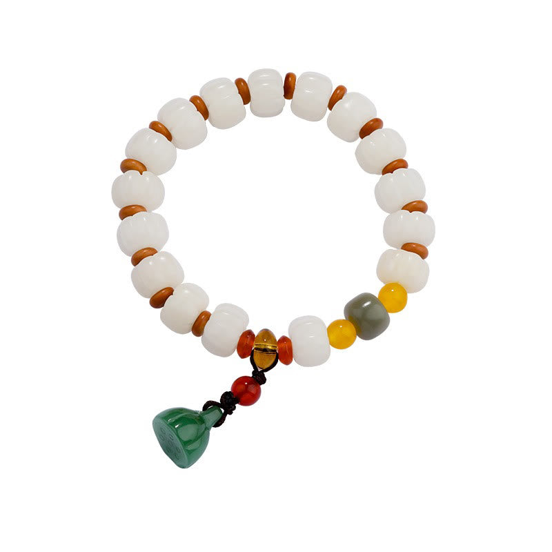Bracelet d'harmonie Lotus en agate rouge Bodhi Seed