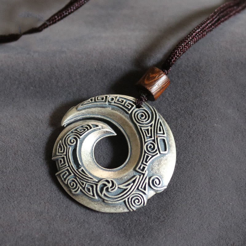 Copper Luck Necklace Pendant | Spiritual Protection Jewelry