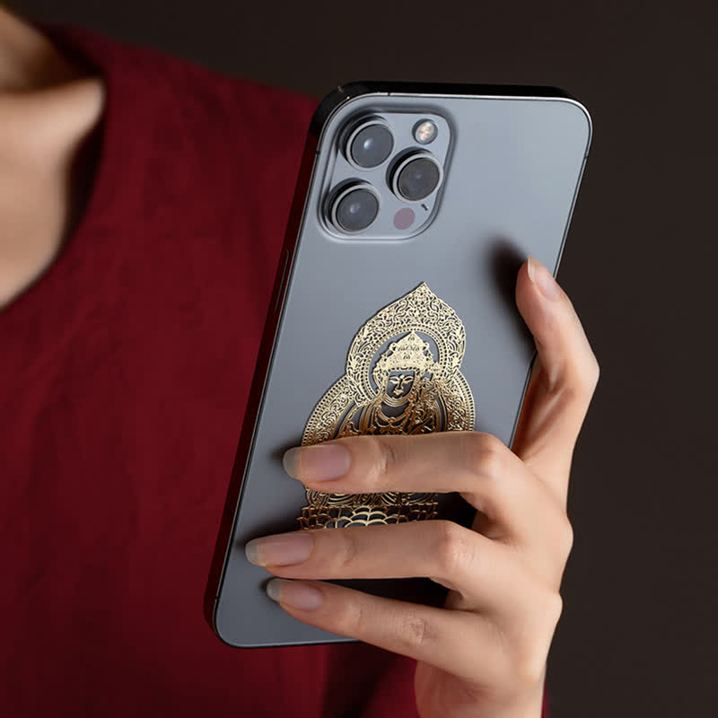 Autocollant pour téléphone avec bénédictions et richesses du zodiaque chinois | Chance spirituelle