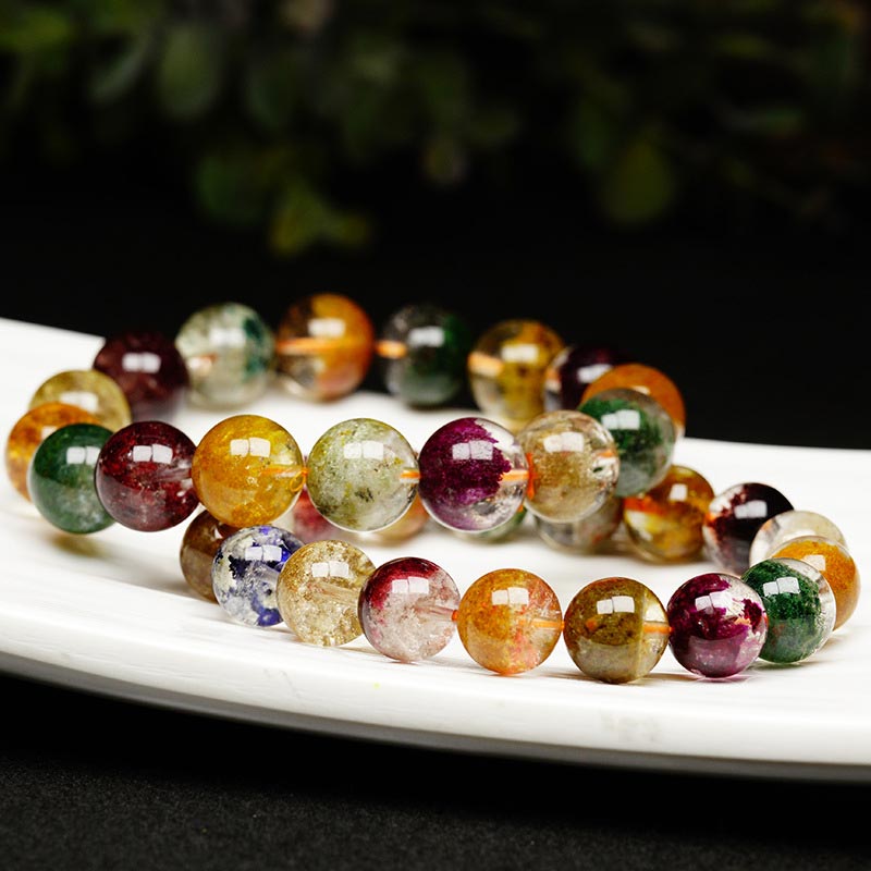 8mm Various Gemstone Spiritual Bracelet for Healing & Love