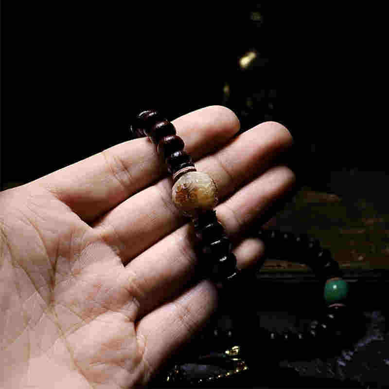 108 Beads Bodhi Seed Mala Bracelet for Meditation & Harmony