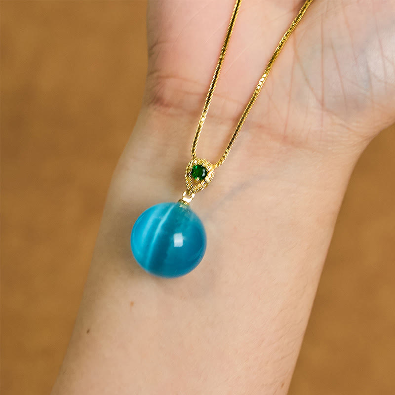 Collier œil de chat de confiance | Pendentif de protection spirituelle