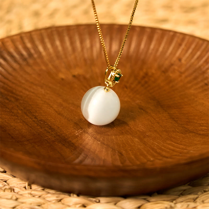 Collier œil de chat de confiance | Pendentif de protection spirituelle