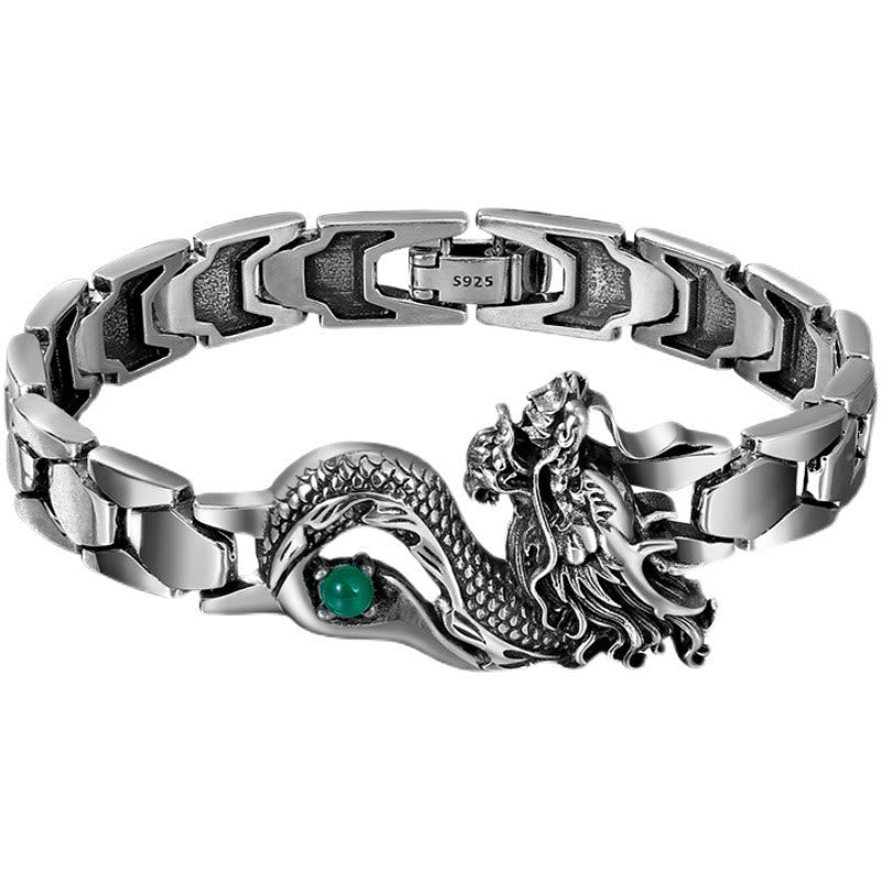 Copper Dragon Bracelet | Vintage Success & Protection