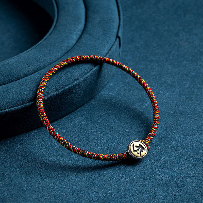 925 Sterling Silver Chinese Zodiac Protection Bracelet 15cm