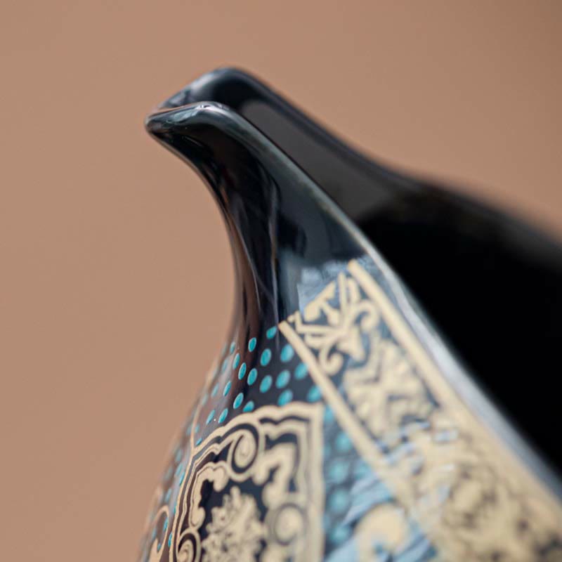 Ensemble de théière chinoise Gongfu en céramique avec sac cadeau portable