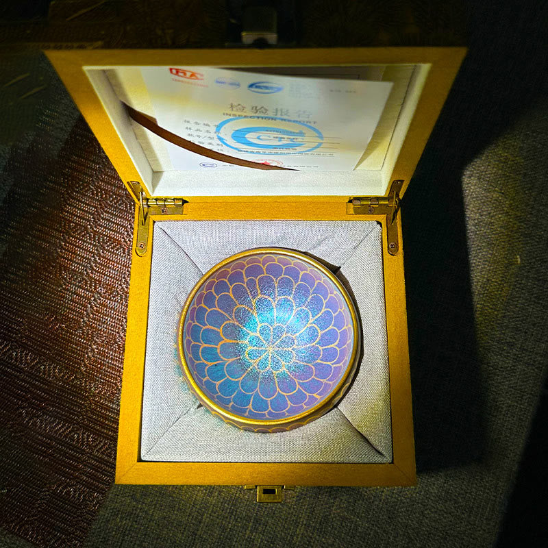 Tasse à thé en céramique Jianzhan Fleur de Lotus 150 ml Décor Zen