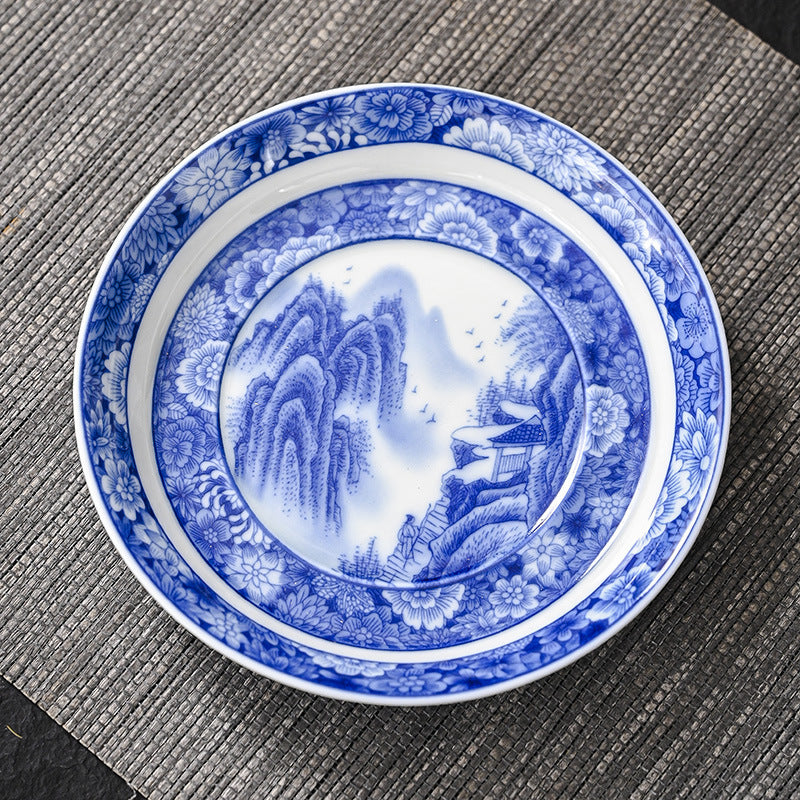 Tasse à thé en céramique Jingdezhen Dragon Phoenix Gaiwan 170 ml