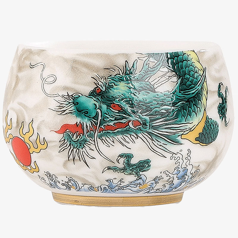 Tasse à thé zen en céramique 185 ml pour la cérémonie du thé Kung Fu en pleine conscience