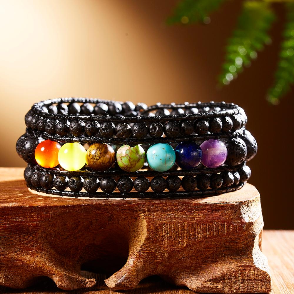 Bracelet d'aromathérapie équilibrant les chakras