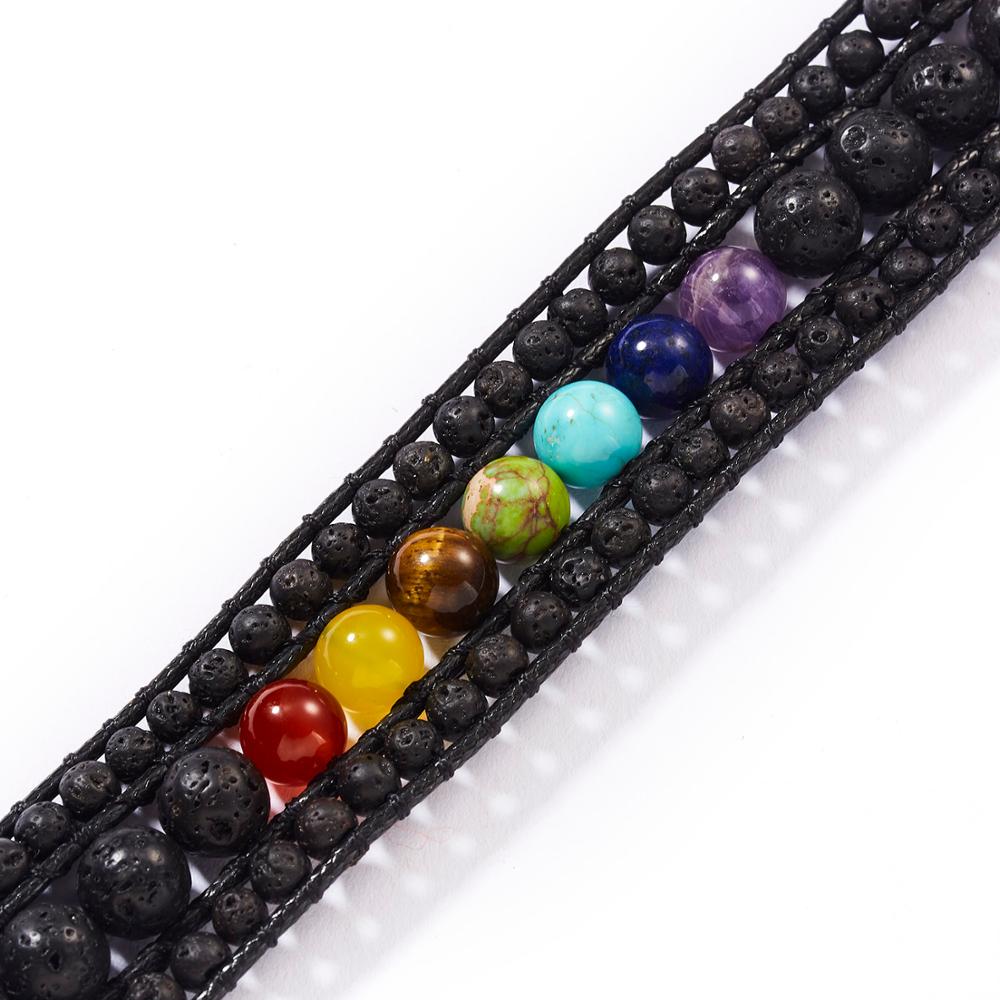 Bracelet d'aromathérapie équilibrant les chakras