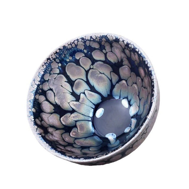 Tasse à thé chinoise Jian Zhan en céramique 150 ml, fabriquée à la main, Tenmoku