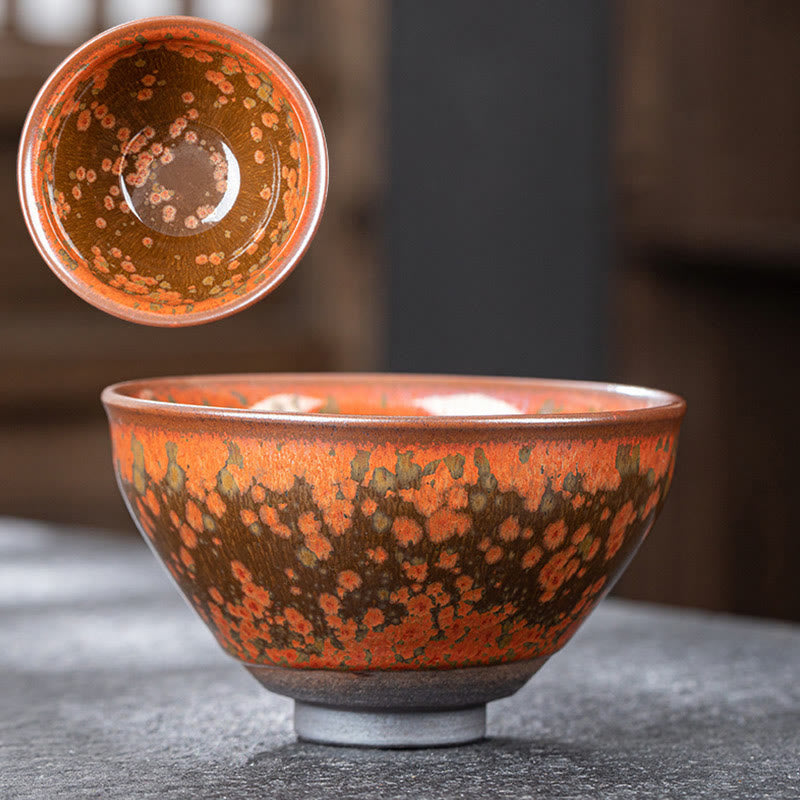 Tasse à thé chinoise en céramique 330 ml Jian Zhan Kiln Change Cup
