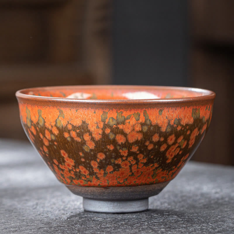 Tasse à thé chinoise en céramique 330 ml Jian Zhan Kiln Change Cup