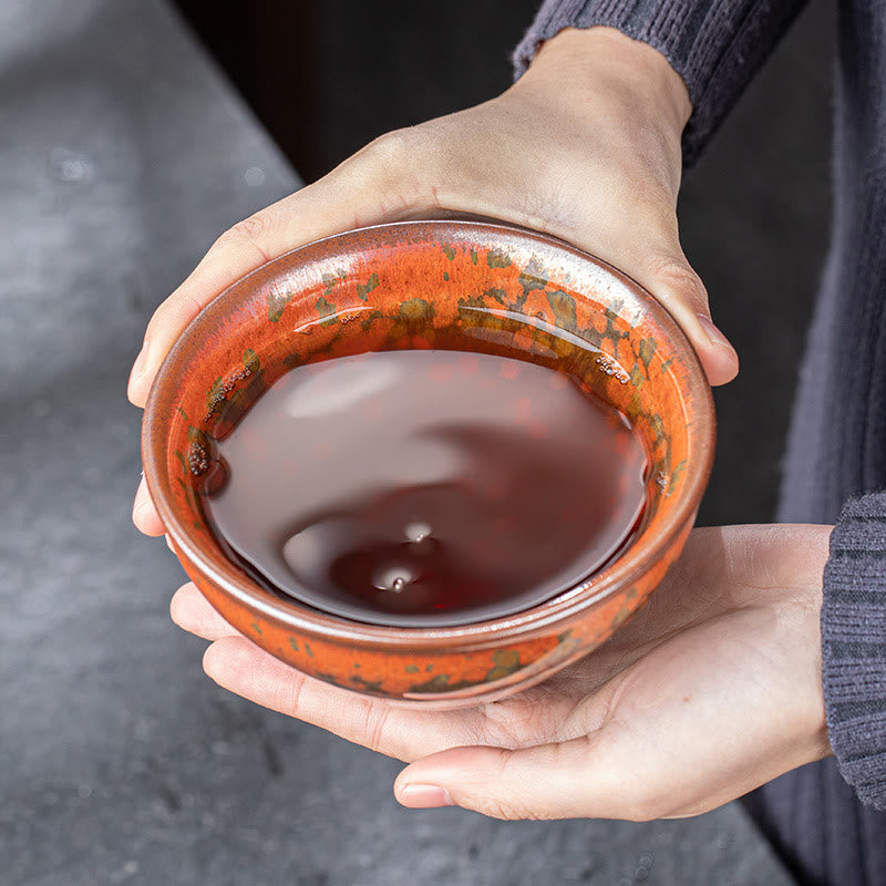 Tasse à thé chinoise en céramique 330 ml Jian Zhan Kiln Change Cup