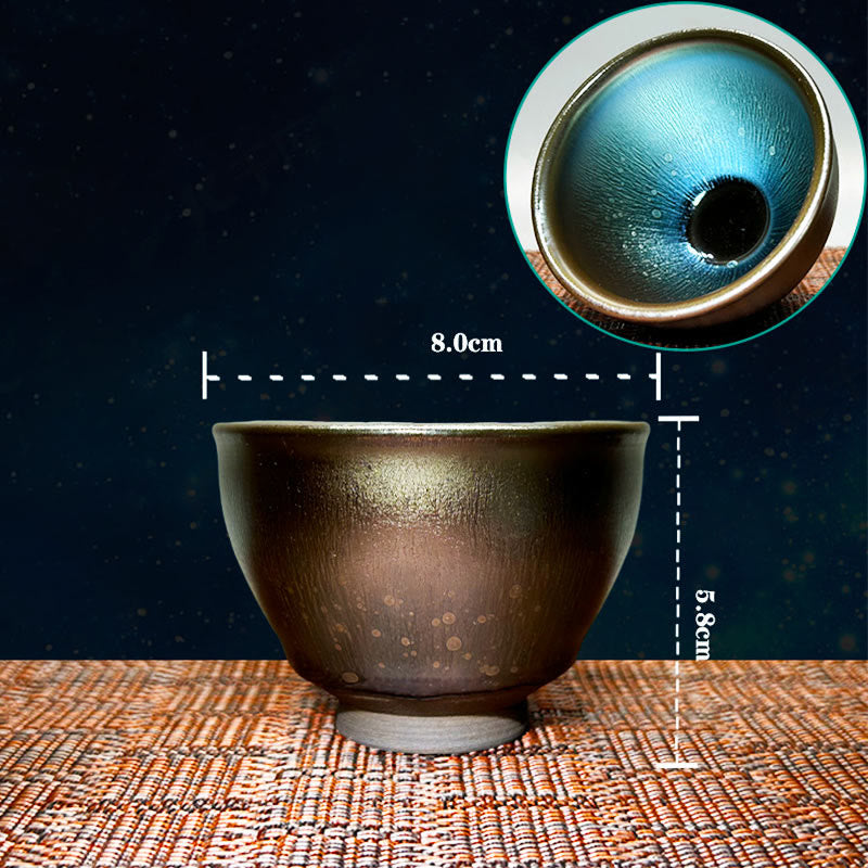 Tasse à thé chinoise en céramique Jian Zhan 150 ml pour la méditation