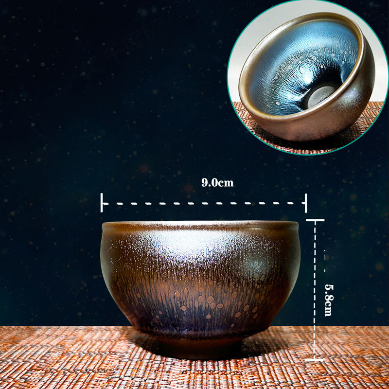 Tasse à thé chinoise en céramique Jian Zhan 150 ml pour la méditation