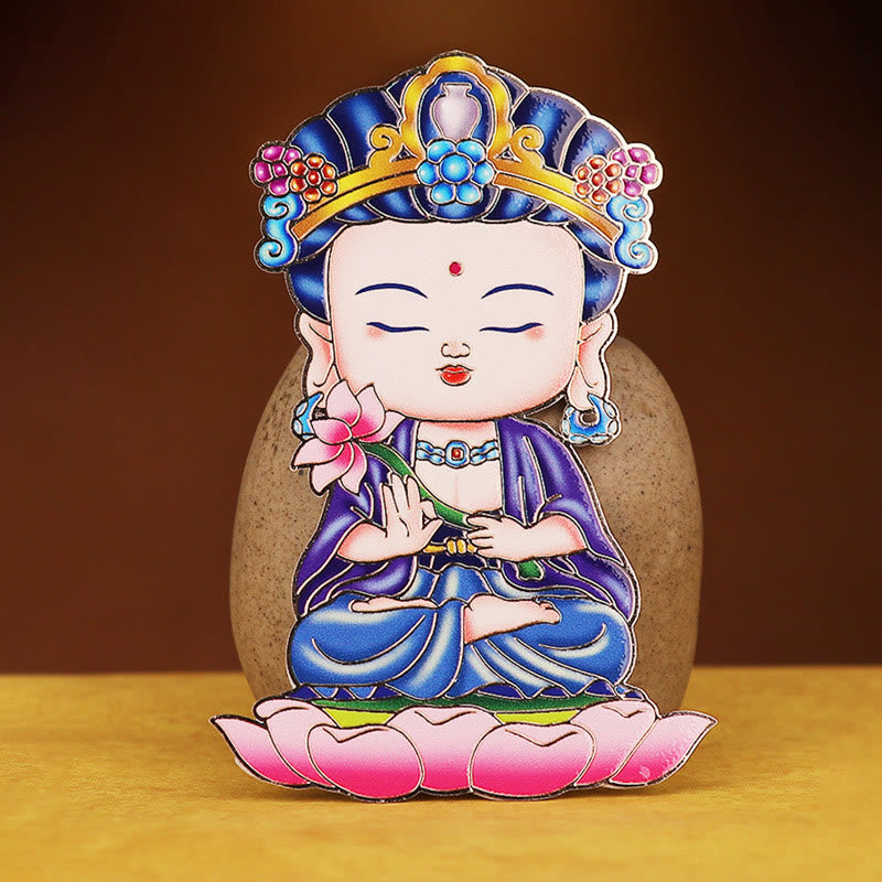 Autocollant de téléphone en cuivre avec symbole du zodiaque chinois pour la richesse et la fortune