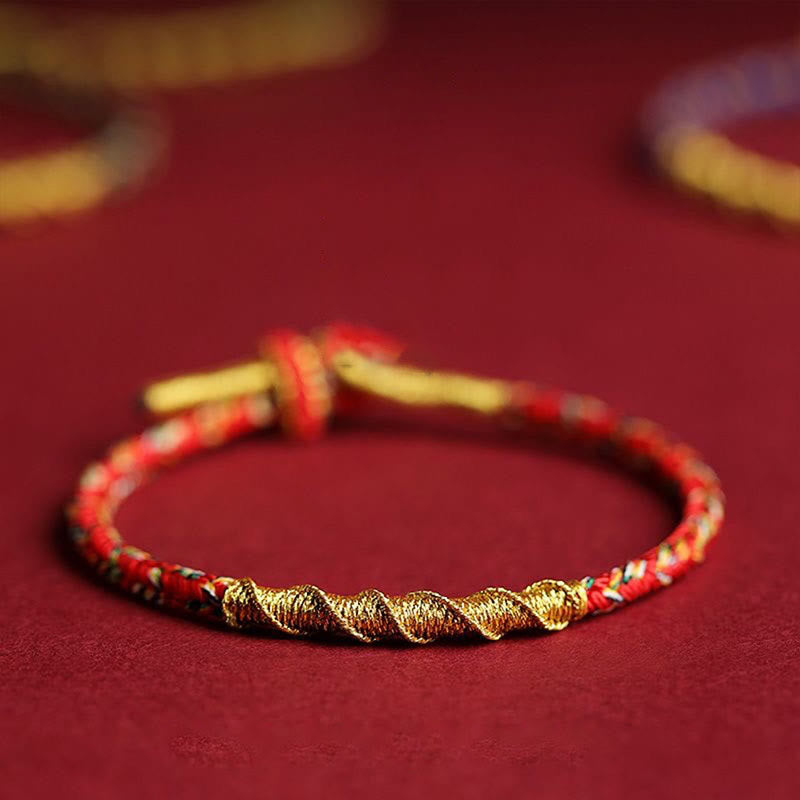 Bracelet tressé de protection du zodiaque chinois