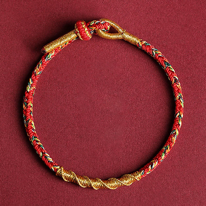 Bracelet tressé de protection du zodiaque chinois