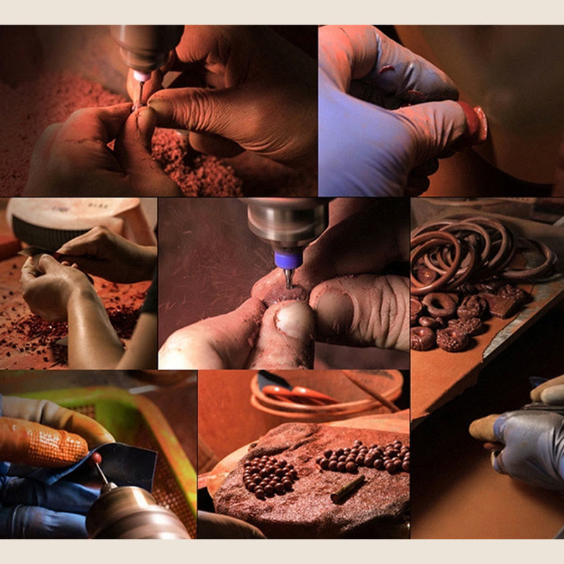 Bracelet boucle paix cinabre | Cordon porte-bonheur sûr et sain