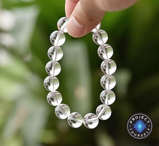 Bague ouverte en quartz purifiant + bracelet en quartz GRATUIT