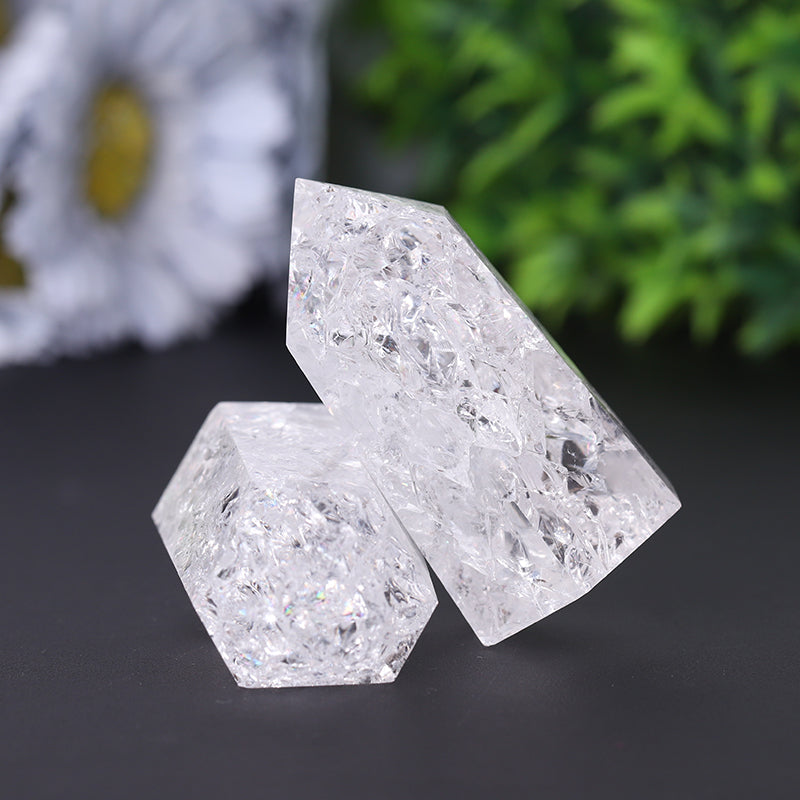 Clear Quartz Point Crystal Tower 2-4 Inch Healing Energy