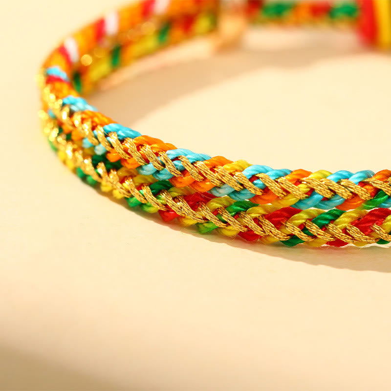 Bracelet porte-bonheur en corde colorée à motif Zongzi pour adultes et enfants