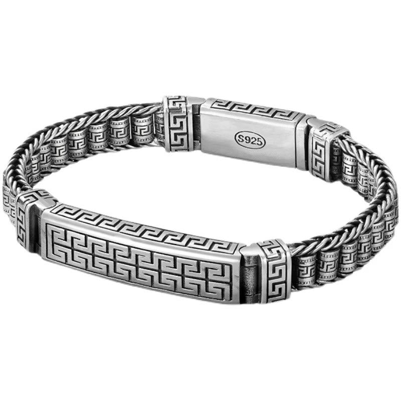 Bracelet d'équilibre en cuivre | Lignes vintage rotatives | Soins spirituels