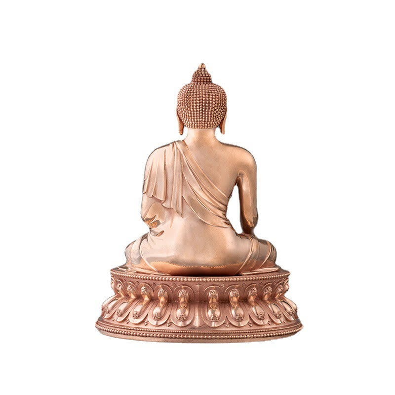 Statue de Bouddha en cuivre | Figurine Sérénité de Gautama Shakyamuni