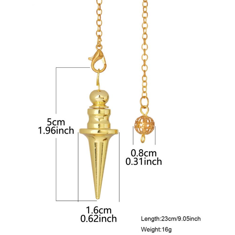 Pendule en cristal de cuivre pour la guidance spirituelle