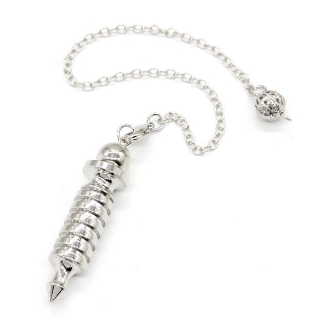 Pendule en cristal de cuivre pour la guérison spirituelle