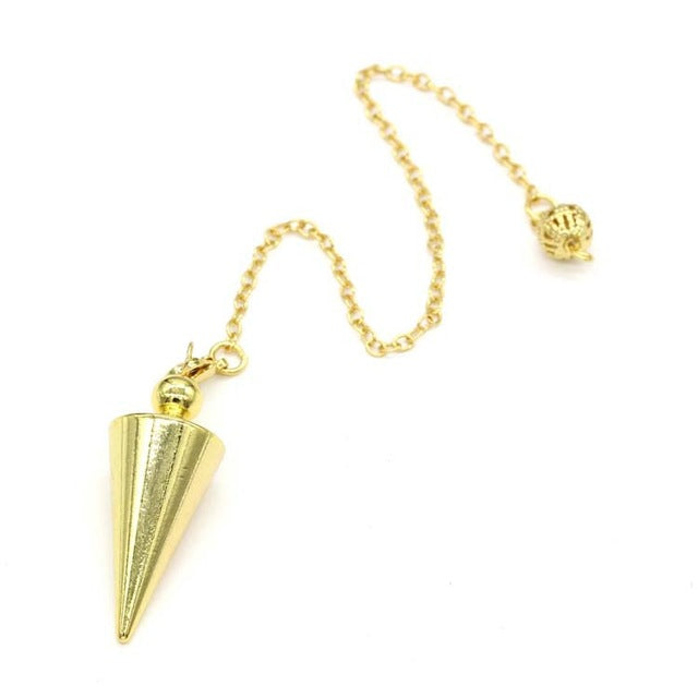 Pendule en cristal de cuivre pour la guérison spirituelle