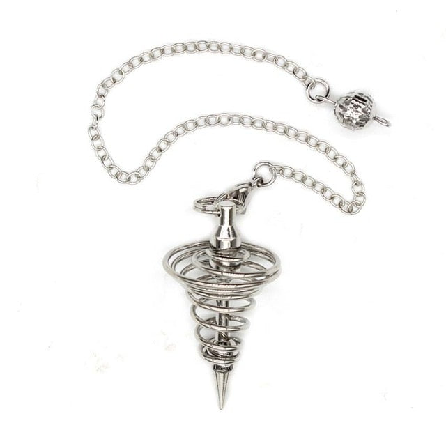 Pendule en cristal de cuivre pour la guérison spirituelle