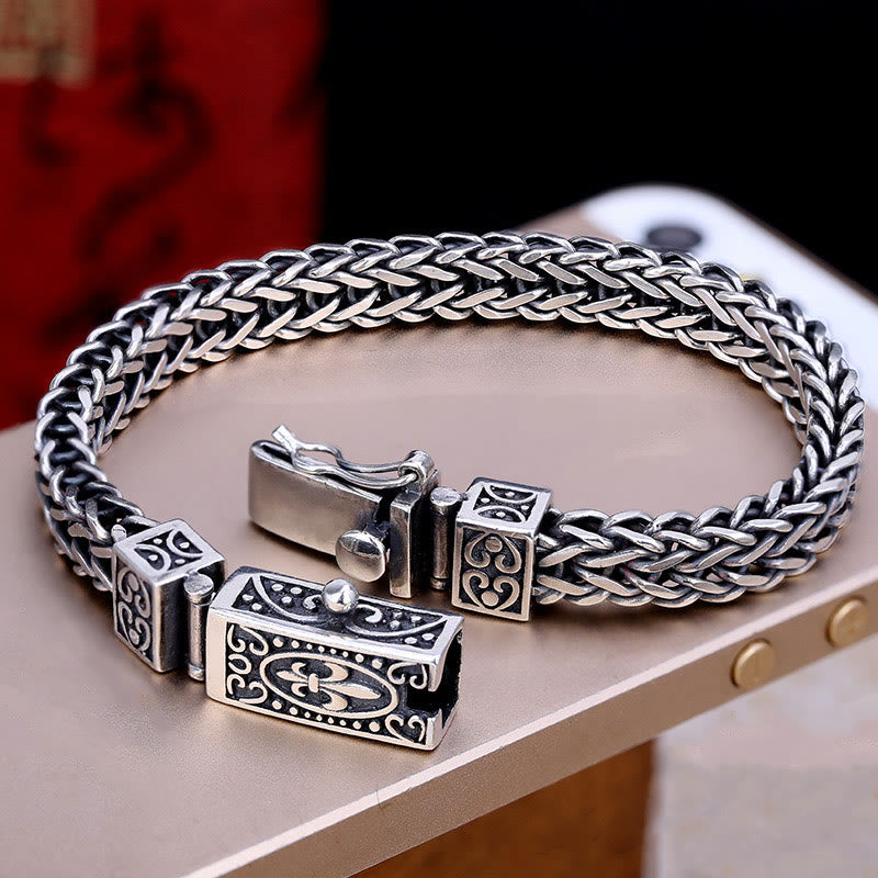 Bracelet de guérison d'équilibre du dragon en cuivre