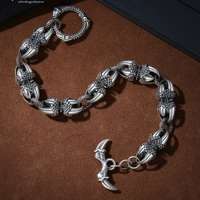Bracelet Dragon en Cuivre 18 cm – Symbole Force et Protection